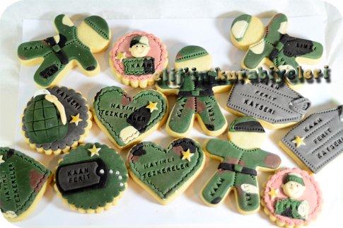 Soldier Cookies