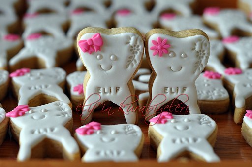 Cookies for the Celebration of First Tooth