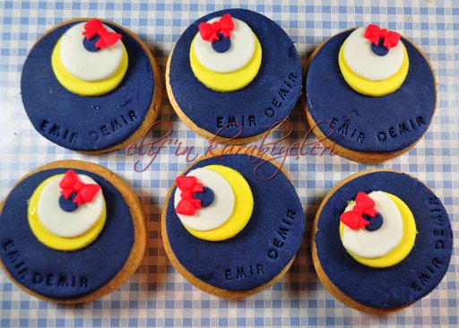 Nazar boncu�u kurabiyeler