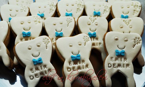 Cookies for the Celebration of First Tooth