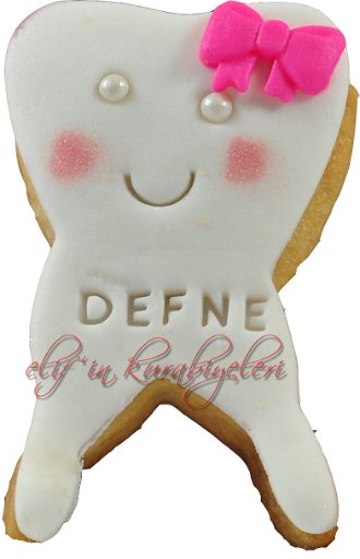 Cookies for the Celebration of First Tooth