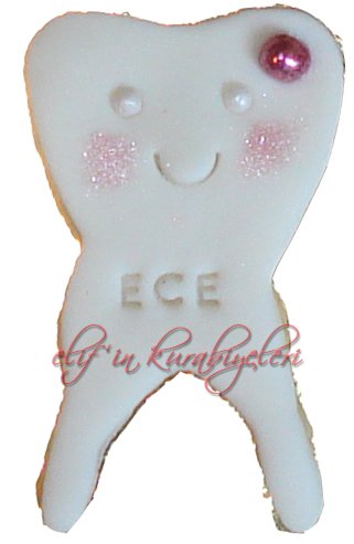 Tooth Shaped Cookies