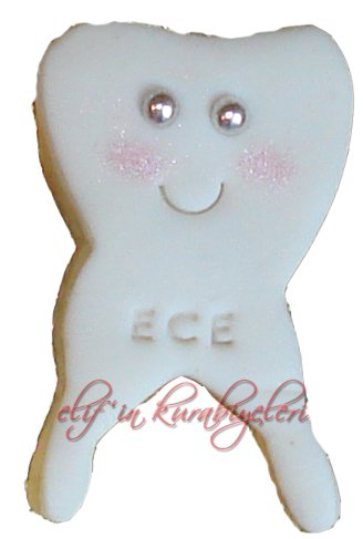 Tooth Shaped Cookies