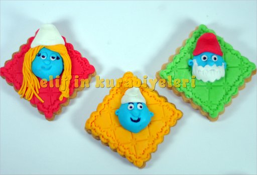 Smurf Cookie