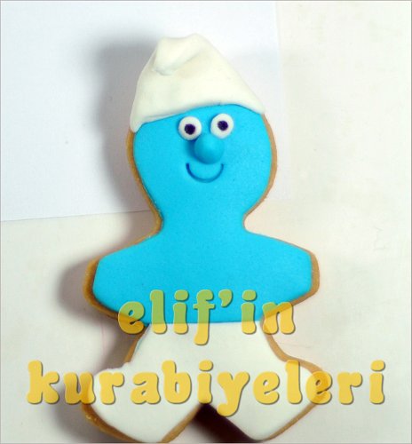 Smurf Cookie