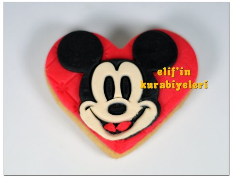 Mickey Mouse Cookie