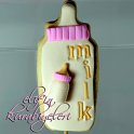 Baby Bottle Shaped Cookies