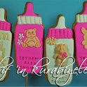 Baby Bottle Shaped Cookies