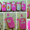 Baby Bottle Shaped Cookies