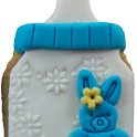 Baby Bottle Shaped Cookies