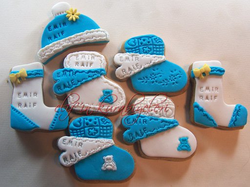 Welcome Baby - Baby Shower Cookies