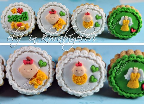 Welcome Baby - Baby Shower Cookies