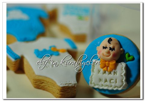 Welcome Baby - Baby Shower Cookies