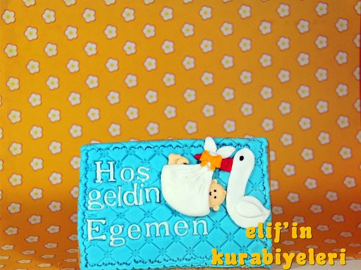 Welcome Baby - Baby Shower Cookies