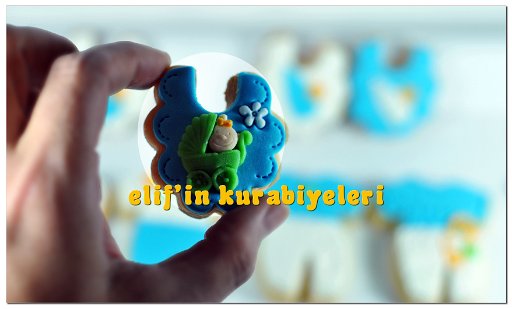 Welcome Baby - Baby Shower Cookies