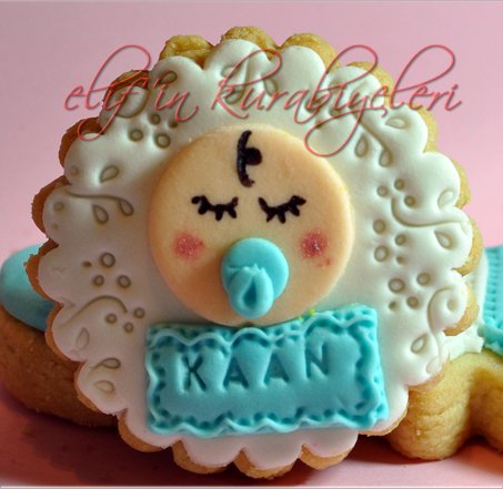 Welcome Baby - Baby Shower Cookies