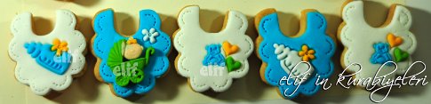 Welcome Baby - Baby Shower Cookies