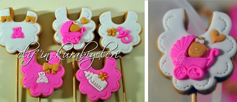 Welcome Baby - Baby Shower Cookies
