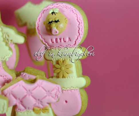 Welcome Baby - Baby Shower Cookies