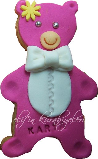 Teddy Bear Shaped Cookies