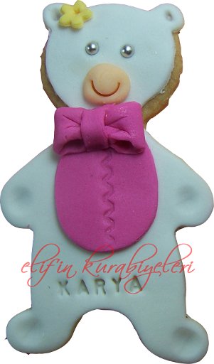 Teddy Bear Shaped Cookies