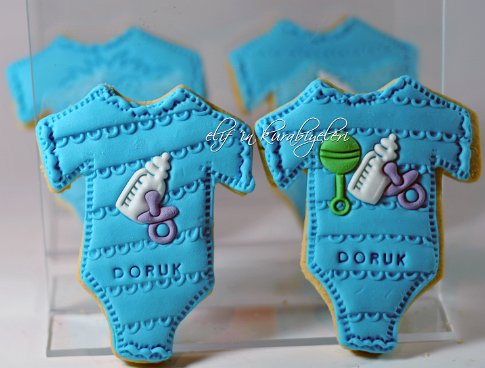 Baby Body Shaped Cookies