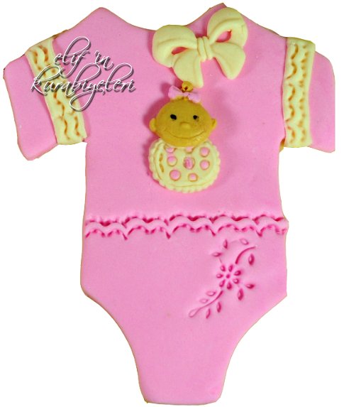 Baby Body Shaped Cookies