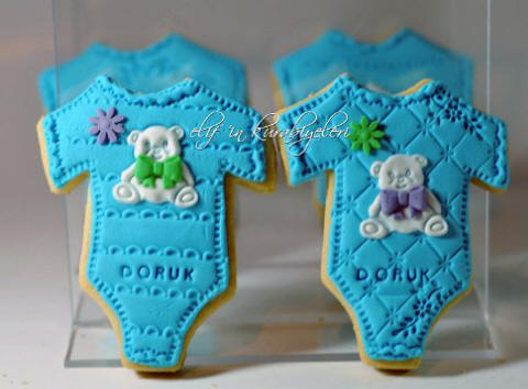 Baby Body Shaped Cookies