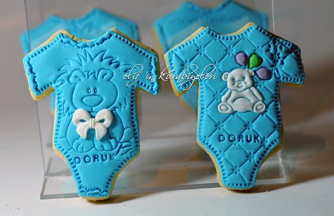 Baby Body Shaped Cookies