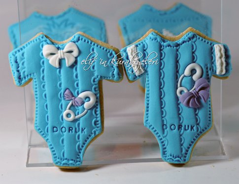 Baby Body Shaped Cookies