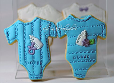 Baby Body Shaped Cookies