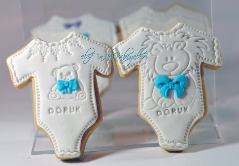 Baby Body Shaped Cookies