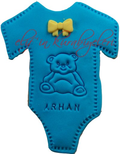 Baby Body Shaped Cookies