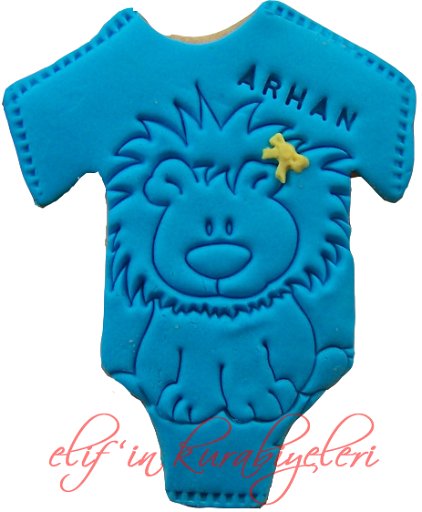 Baby Body Shaped Cookies