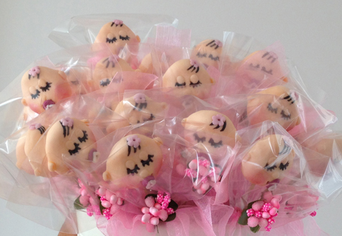 Ho�geldin Bebek �ubuk Marzipan �ekerler