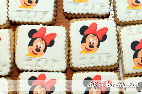 Mickey Mouse Kurabiye