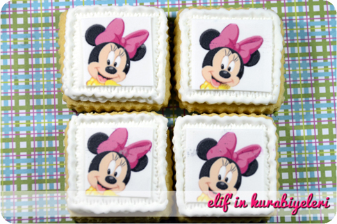 Minnie Mouse Kurabiye