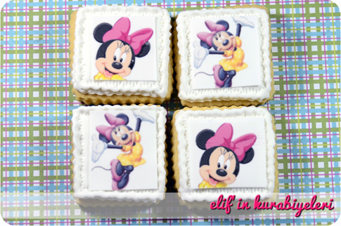 Minnie Mouse Kurabiye
