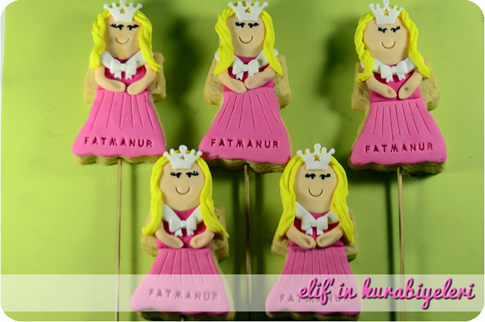 Disney Prensesler Kurabiye