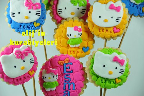 Hello Kitty Kurabiye