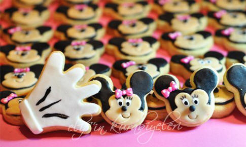 Minnie Mouse Kurabiye