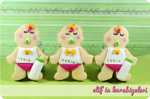 Ho�geldin Bebek / Baby Shower Kurabiyeleri