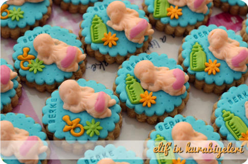 Ho�geldin Bebek / Baby Shower Kurabiyeleri