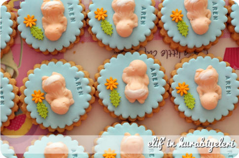 Ho�geldin Bebek / Baby Shower Kurabiyeleri