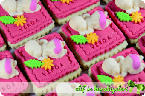Ho�geldin Bebek / Baby Shower Kurabiyeleri