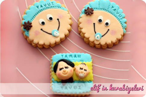 Ho�geldin Bebek / Baby Shower Kurabiyeleri