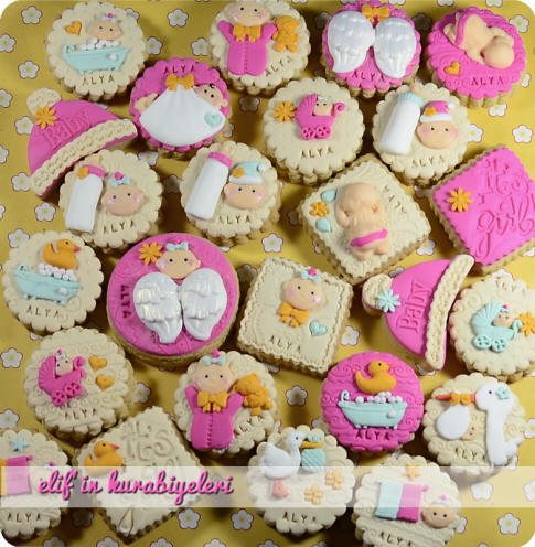 Ho�geldin Bebek / Baby Shower Kurabiyeleri