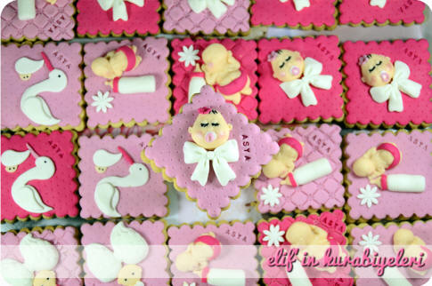 Ho�geldin Bebek / Baby Shower Kurabiyeleri