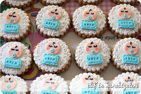 Ho�geldin Bebek / Baby Shower Kurabiyeleri