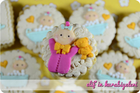 Ho�geldin Bebek / Baby Shower Kurabiyeleri